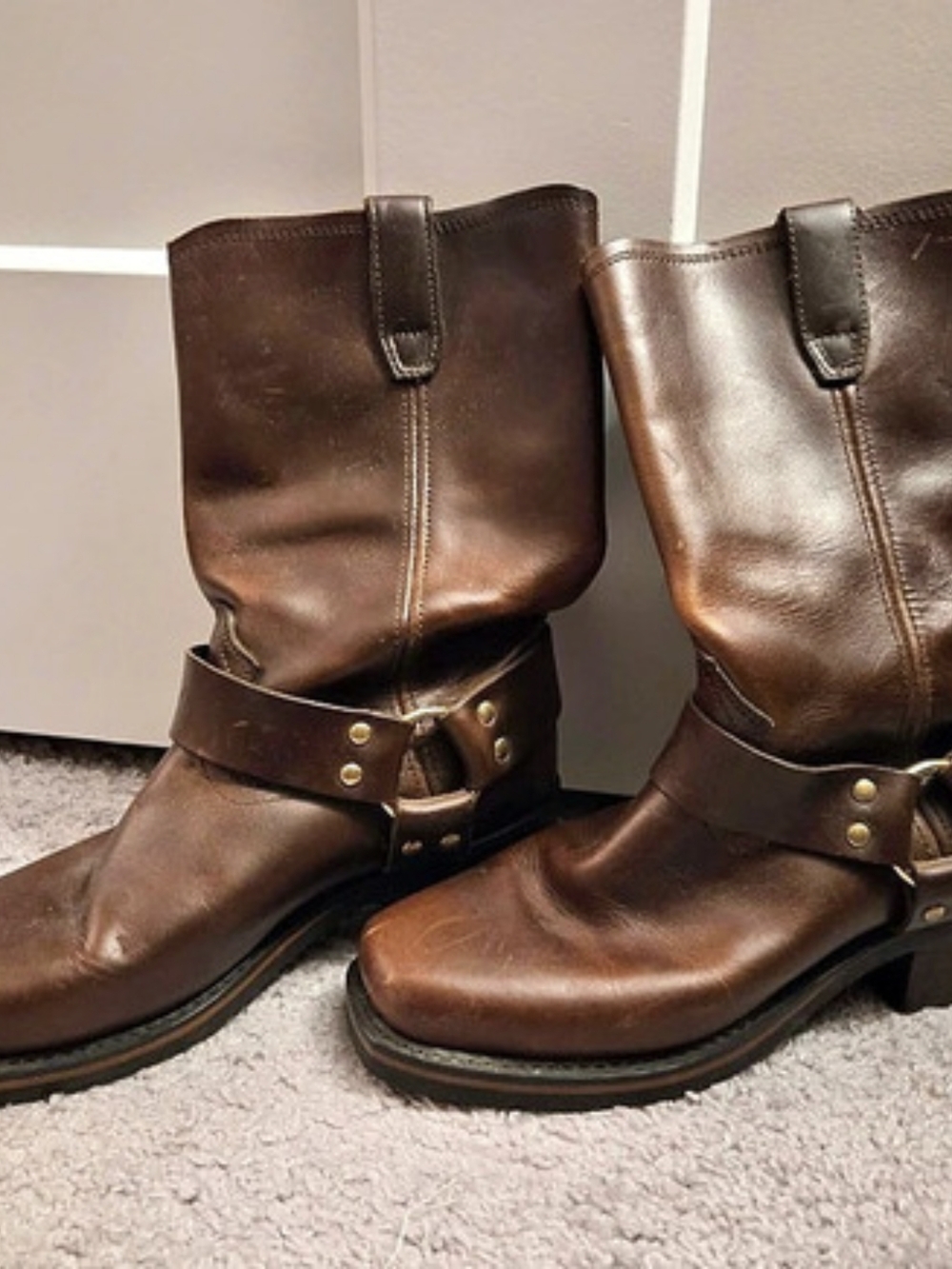 Dingo Leather Boots Brown US w10 Men's 8